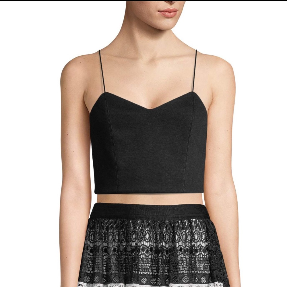 Brand New Alice & Olivia Archer Ceopped Cami Top